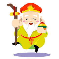 七福神：寿老人