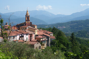 Fototapeta na wymiar Tendola, historic village in Tuscany