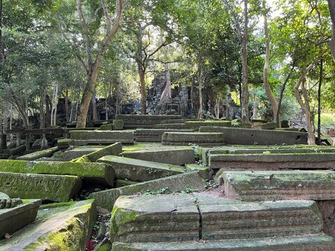 Beng Mealea, Angkor ruins, Siem Reap, Cambodia