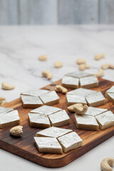 Indian Cashew-rich sweets 