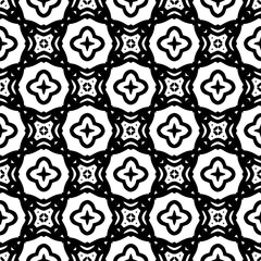 White background with black pattern. Seamless texture for fashion, textile design,  on wall paper, wrapping paper, fabrics and home decor. Simple repeat pattern.