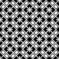 White background with black pattern. Seamless texture for fashion, textile design,  on wall paper, wrapping paper, fabrics and home decor. Simple repeat pattern.