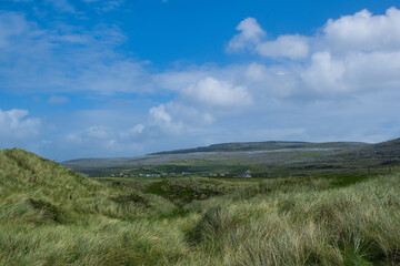 Fototapeta na wymiar Beautiful Landscape on the Coastline of Kerry County, Ireland, Europe