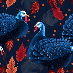 Obraz premium Thanksgiving celebration. Perfect for banner, card or advertising. Generative AI model, no place, person or character ever existed.