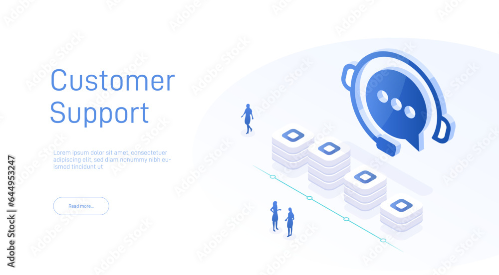 Poster web page design templates for 24-7 call center support. isometric 24 hours open customer service. ve