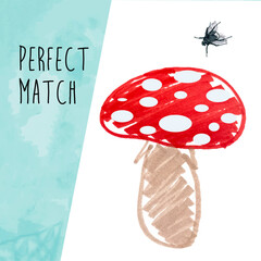 Perfect match, Illustration