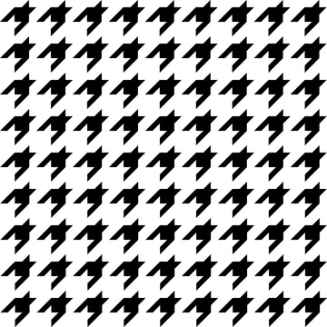 black and white seamless pattern hounds tooth pattern 