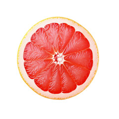 Grapefruit Isolated on a Transparent Background