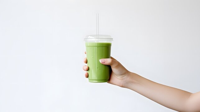 Booru Aesthetics: Raw Authenticity in Green Smoothie