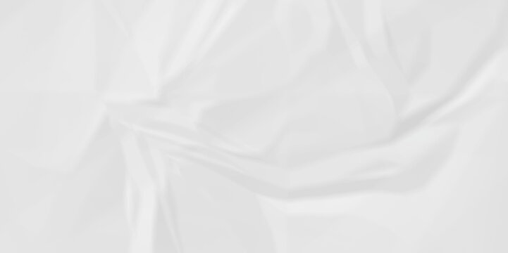 Crumpled paper texture and White crumpled paper texture crush paper so that it becomes creased and wrinkled. Old white crumpled paper sheet background texture.	
