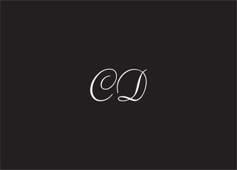 CD Letter Logo Design And Monogram Logo