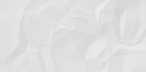 Crumpled paper texture and White crumpled paper texture crush paper so that it becomes creased and wrinkled. Old white crumpled paper sheet background texture.	
