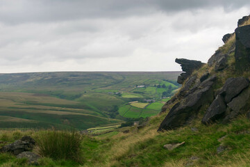 Obraz premium view from the hill