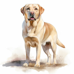  A Realistic Painting Celebrating the Beauty of a Dog - Capturing Loyalty and Elegance in Every Detail