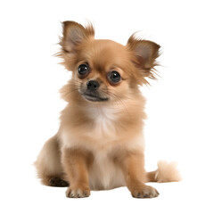 chihuahua puppy isolated