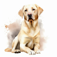  A Realistic Painting Celebrating the Beauty of a Dog - Capturing Loyalty and Elegance in Every Detail