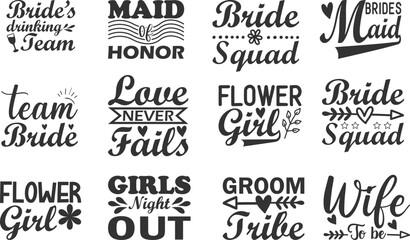 Brides Quotes SVG Bundle 0025