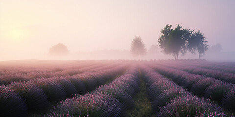 amazing view at lavender field