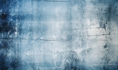 Obraz premium Textured blue old windows. Grunge ceramic tiles background. For banner, postcard, book illustration. Created with generative AI tools