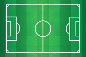 Pixel art,Soccer field graphic design with green 