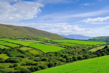 Beautiful landscape on the coastline of Kerry County, Ireland, Europe © Erich 