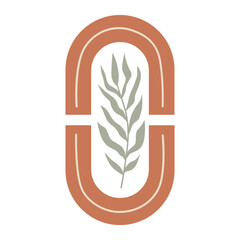 Boho Plant Illustration