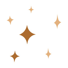 Obraz premium Diamond Stars Illustration