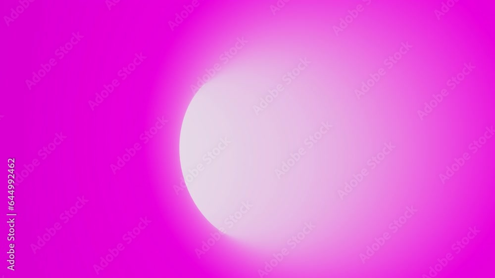 Poster flying in pink neon digital tunnel. abstract motion background. immersion in virtual reality. cyberp