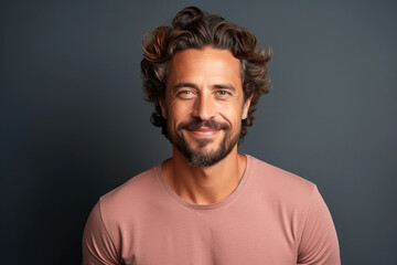 portrait of a man with a beard. Generative Ai