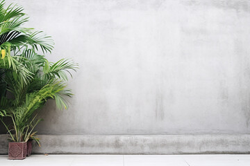 Bali style grey wall background Bali style grey wall background with Empty template for text