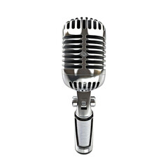 generic unbranded large diaphragm condenser studio microphone isolated