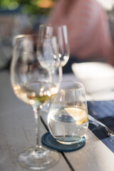 glass of wine