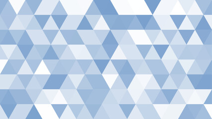 16:9の背景 / ブルーのニュアンスカラー ポリゴンデザイン