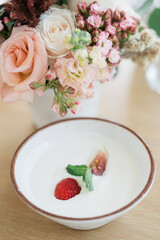strawberries and cream