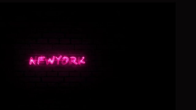 Newyork text in after effect
