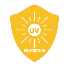 Symbol UV protection from the sun's rays
