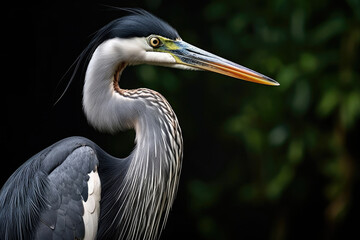 Cocoi heron (Ardea cocoi) in the wild