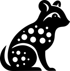 Quoll flat icon