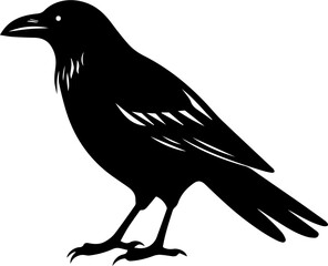 Raven flat icon