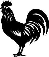 Rooster flat icon