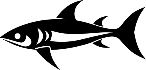 Spiny dogfish flat icon