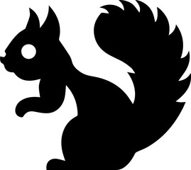 Squirrel flat icon