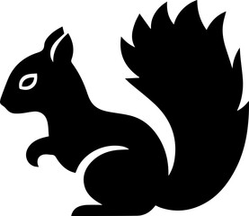 Squirrel flat icon