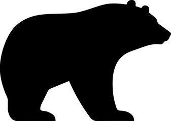 Sun bear flat icon