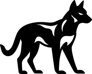 Tasmanian tiger flat icon