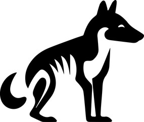 Tasmanian tiger flat icon