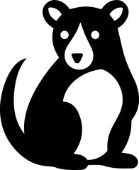 Tree kangaroo flat icon