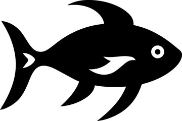 Unicorn fish flat icon