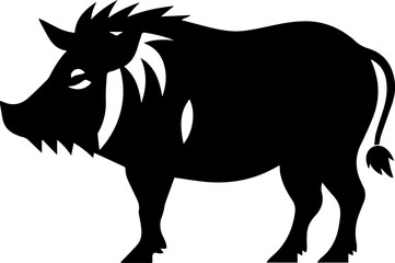 Warthog flat icon