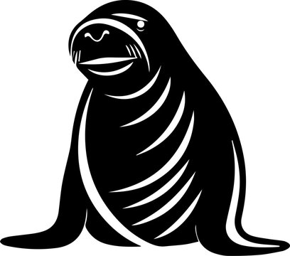 Warlus Silhouette flat icon